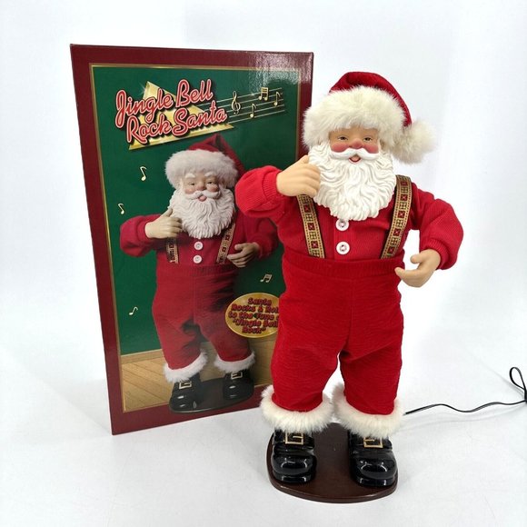 Christmas Fantasy Ltd Other - Vintage Dancing Santa Claus Jingle Bell Rock in Box